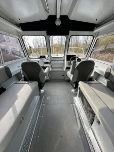 Spacious cabin aboard the Dun Mara charter boat