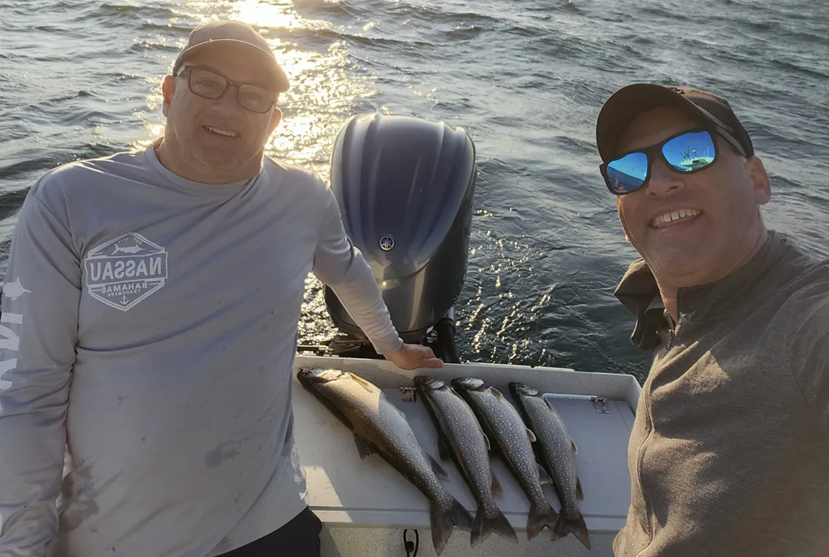 Clients keeping smaller Lake Ontario lake trout for the table